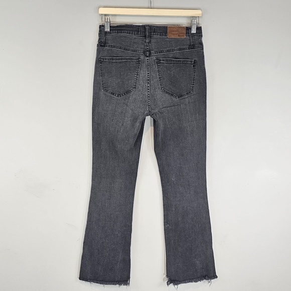 Madewell CALI Faded Black Wash Bootcut Jeans Sz. 27 - Picture 7 of 12